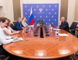 Даур Кове и Андрей Малышев обсудили перспективы развития культурного сотрудничества с Абхазией