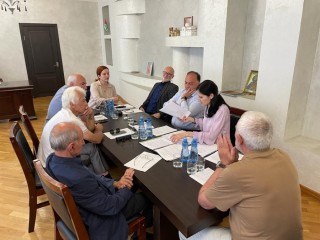 Заседание Государственной комиссии Республики Абхазия по монументальному искусству