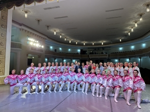 От «Яблочка» до «Барыни»: в филармонии прошёл концерт театра танцев «Гжель»