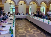 Встреча творческих союзов Абхазии и России прошла в Абхазском драмтеатре