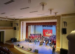 В Абгосфилармонии прошел праздничный концерт, приуроченный к 77-летию Победы в ВОВ