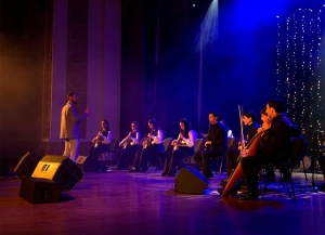 Оркестр народных инструментов выступил с концертом в Абхазской госфилармонии Сухум