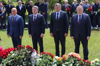 Даур Кове почтил память Первого президента Абхазии